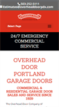 Mobile Screenshot of overheaddoorpdx.com